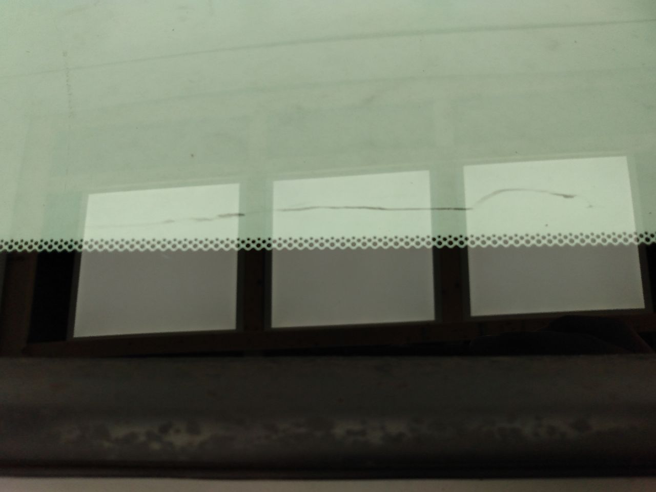 Honda Prelude Rear Right Quarter Glass