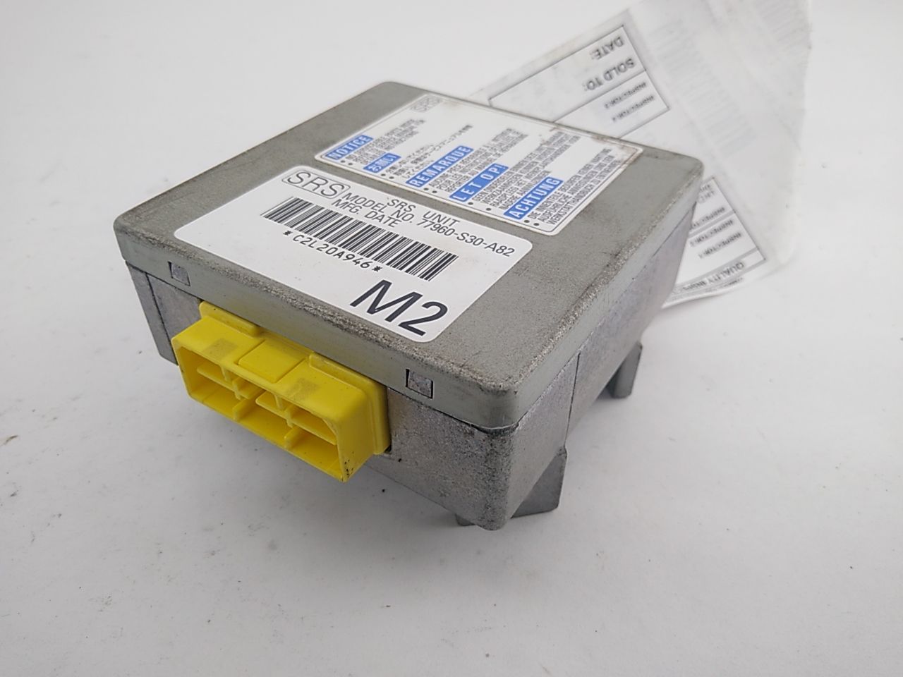 Honda Prelude Air Bag Control Module - 0