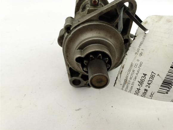 Honda Prelude Starter Motor