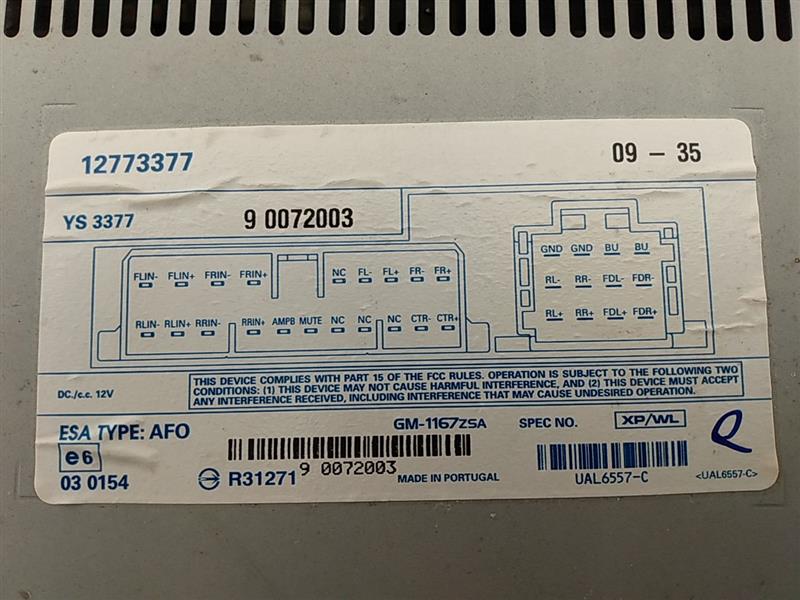 Saab 9-3 Radio Amplifier Module