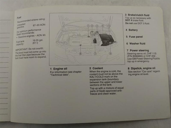 Saab 9-3 Owners Manual