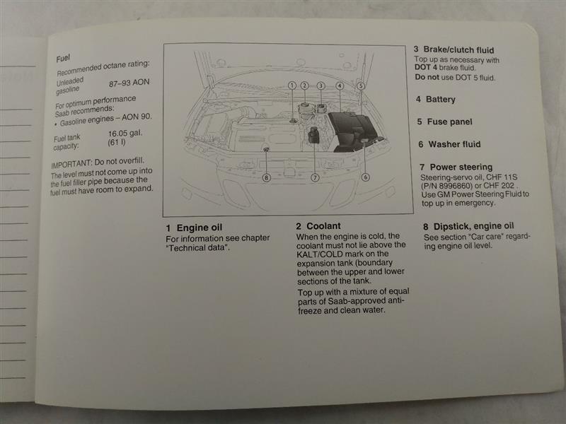 Saab 9-3 Owners Manual