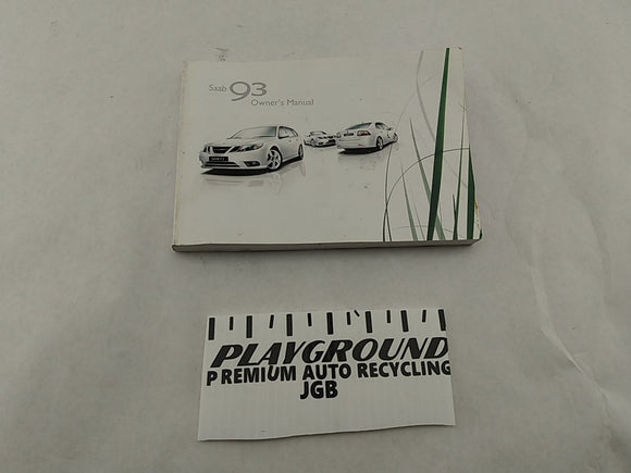 Saab 9-3 Owners Manual