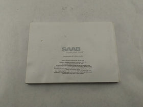 Saab 9-3 Owners Manual - 0