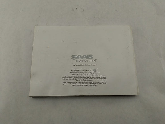 Saab 9-3 Owners Manual