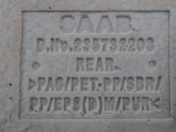 Saab 9-3 Rear Carpeting