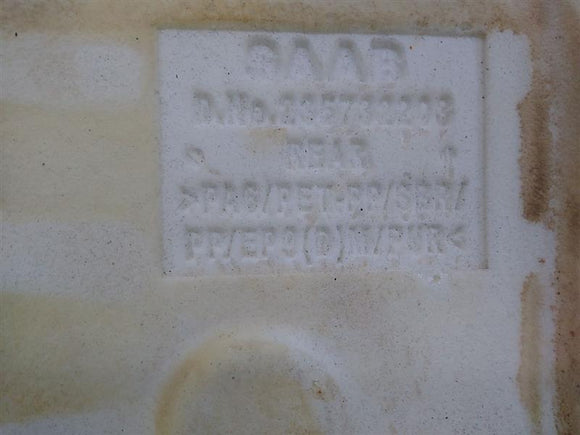 Saab 9-3 Rear Carpeting