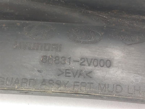 Hyundai Veloster Front Left Mud Guard