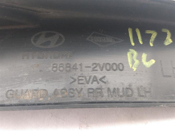 Hyundai Veloster Rear Left Mud Guard