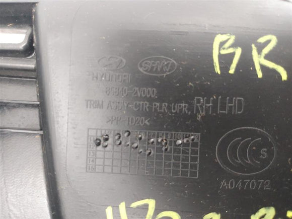 Hyundai Veloster Rear Right B Pillar