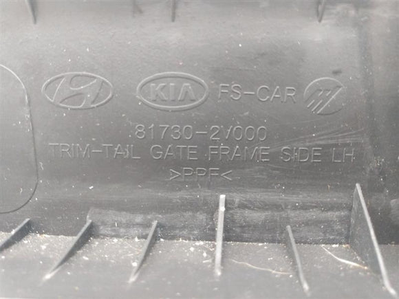 Hyundai Veloster Tail Gate Trim