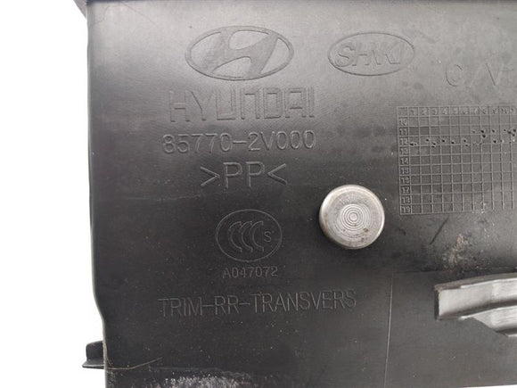 Hyundai Veloster Trunk Trim Panel