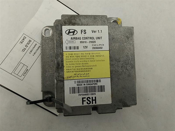 Hyundai Veloster Air Bag Control Module