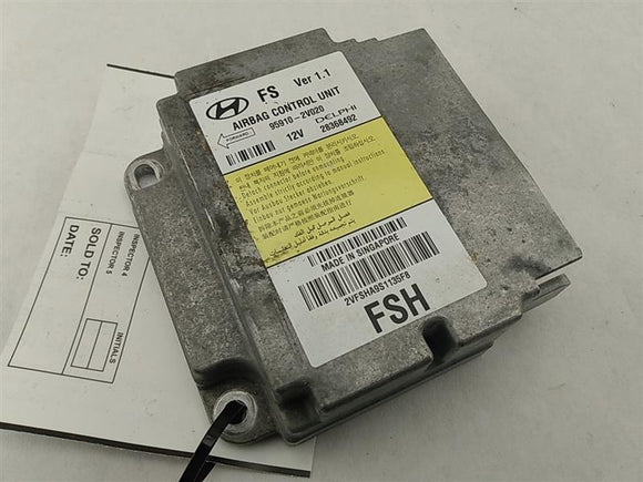 Hyundai Veloster Air Bag Control Module