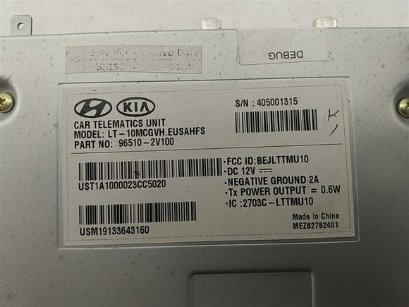 Hyundai Veloster Telematics Control Module