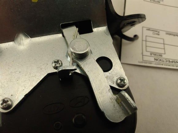 Hyundai Veloster Hatch Lock