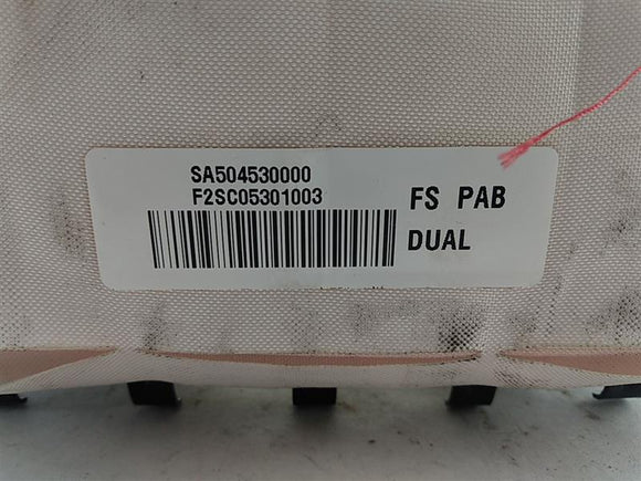 Hyundai Veloster Passenger Air Bag