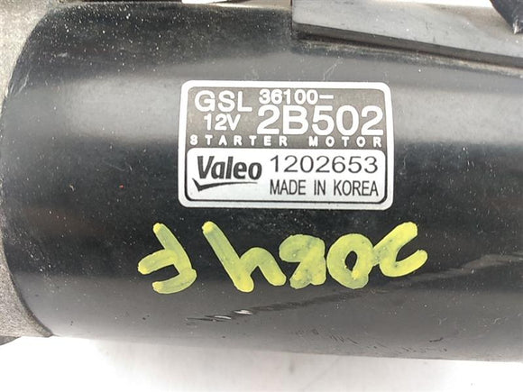 Hyundai Veloster Starter Motor