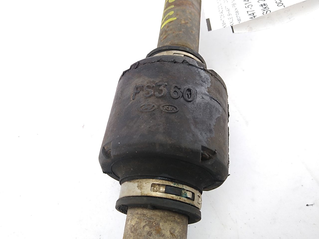 Hyundai Veloster Front Right Axle Shaft