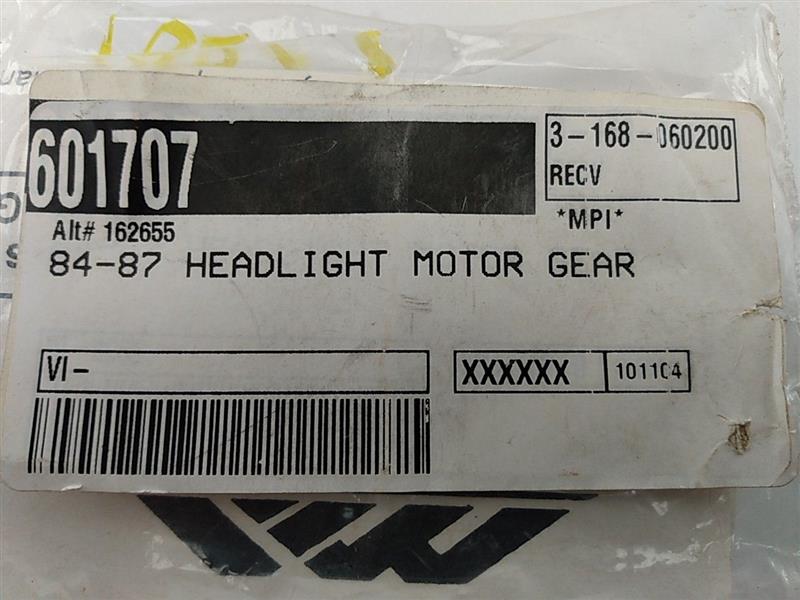 Chevrolet Corvette Headlight Motor Gear