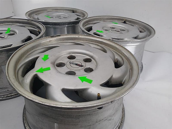 Chevrolet Corvette Set Of Four Wheels