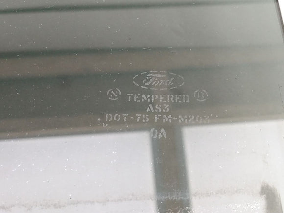 Ford Excursion Rear Right Door Glass