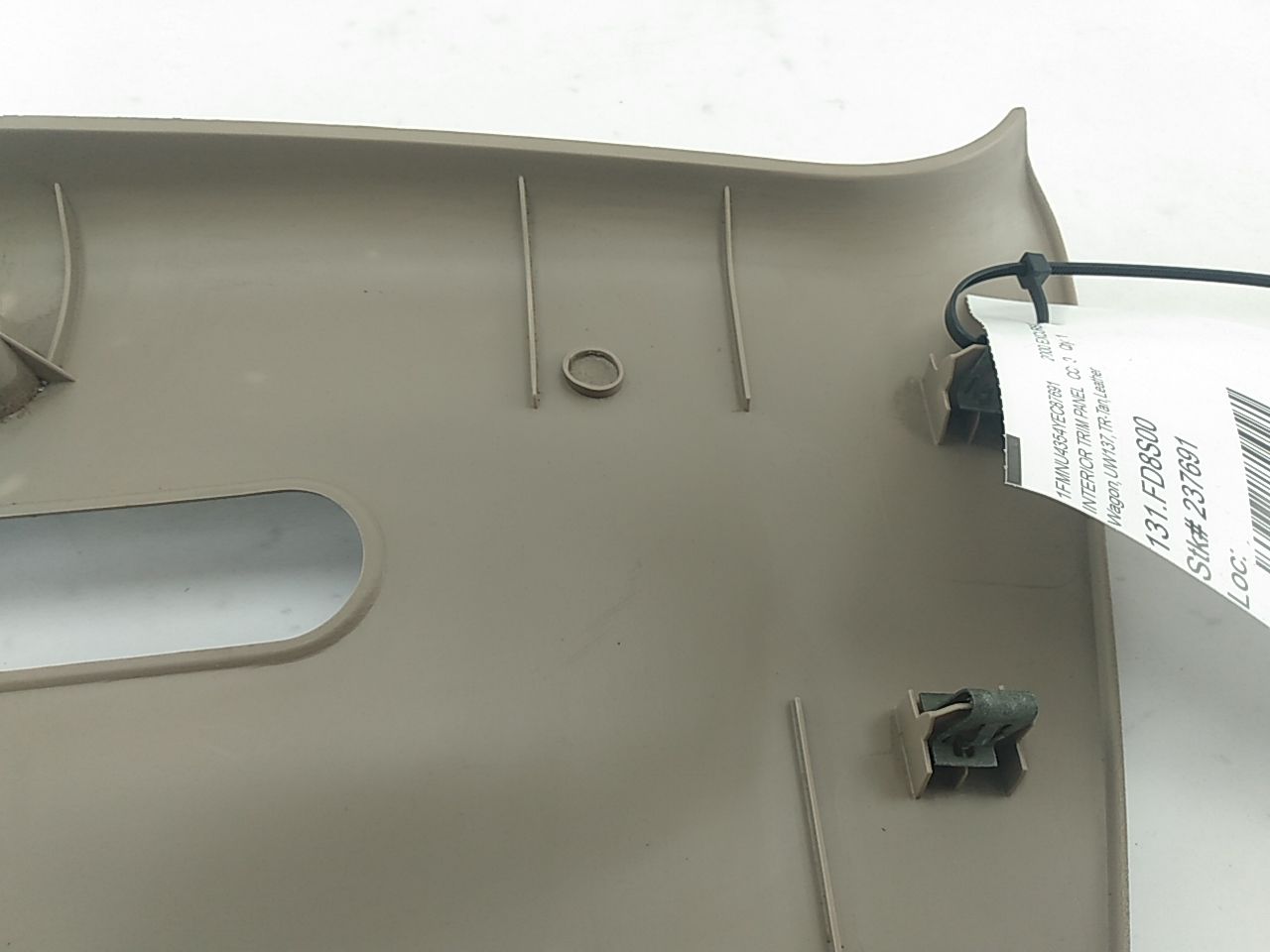 Ford Excursion Rear Left C Pillar Trim