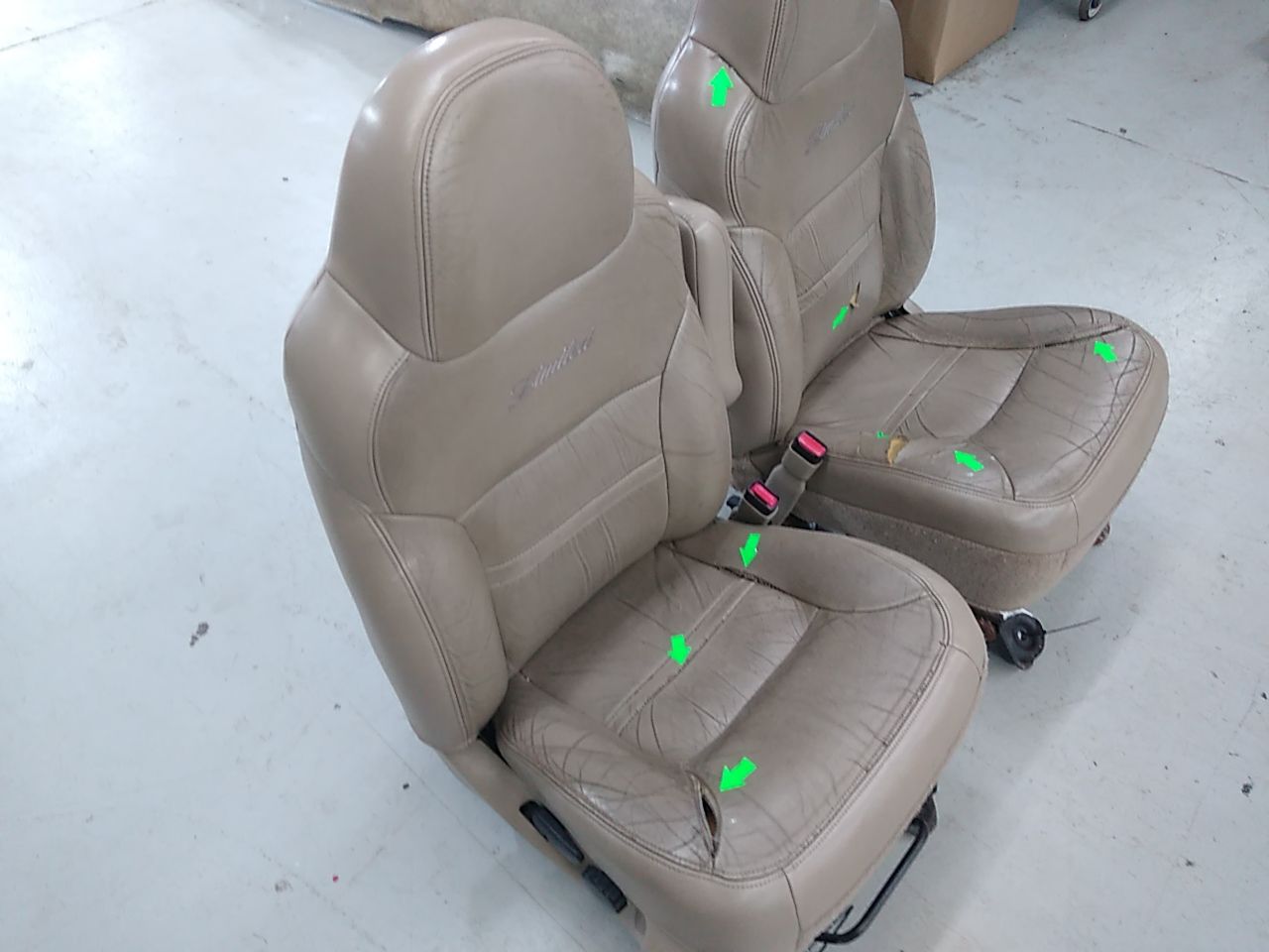 Ford Excursion Set Of Front Seats