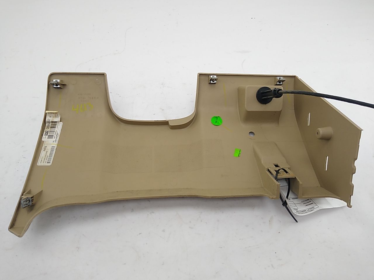 Hummer H3 Front Left Lower Dash Trim Panel