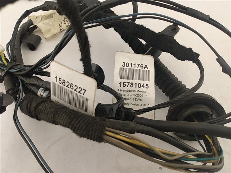 Hummer H3 Tailgate Wire Harness