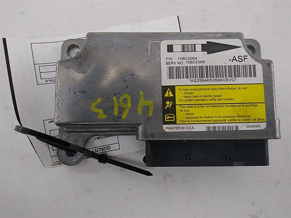 Hummer H3 Air Bag Control Module