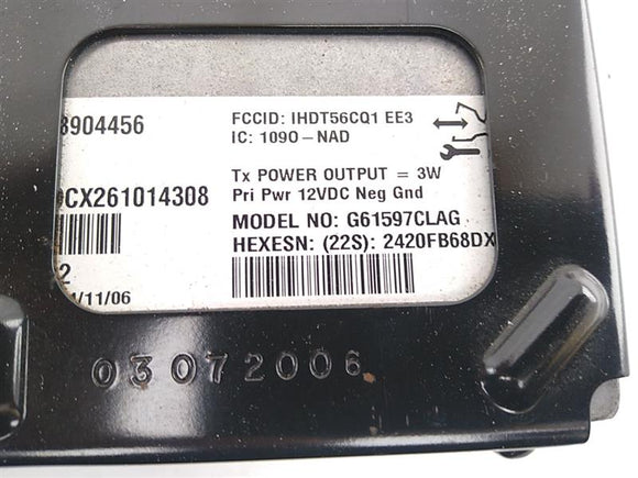 Hummer H3 OnStar Module