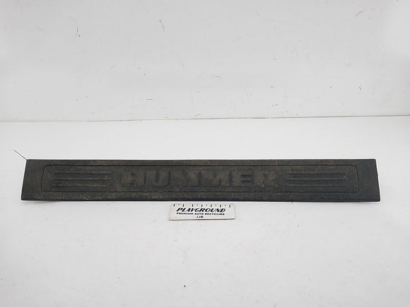 Hummer H3 Trunk Sill Plate