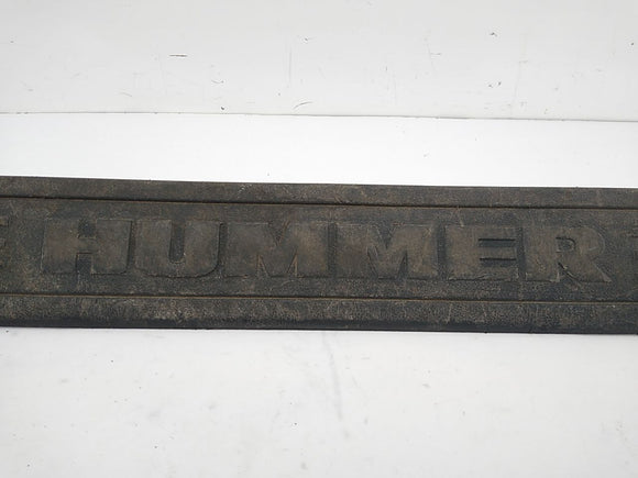 Hummer H3 Trunk Sill Plate