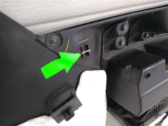 Saturn Sky Rear Waterfall Trim Panel