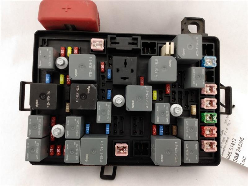 Saturn Sky Engine Bay Fuse Box