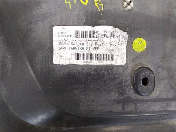 Saturn Sky Rear Bumper Cover