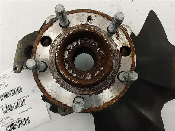 Saturn Sky Front Left Hub