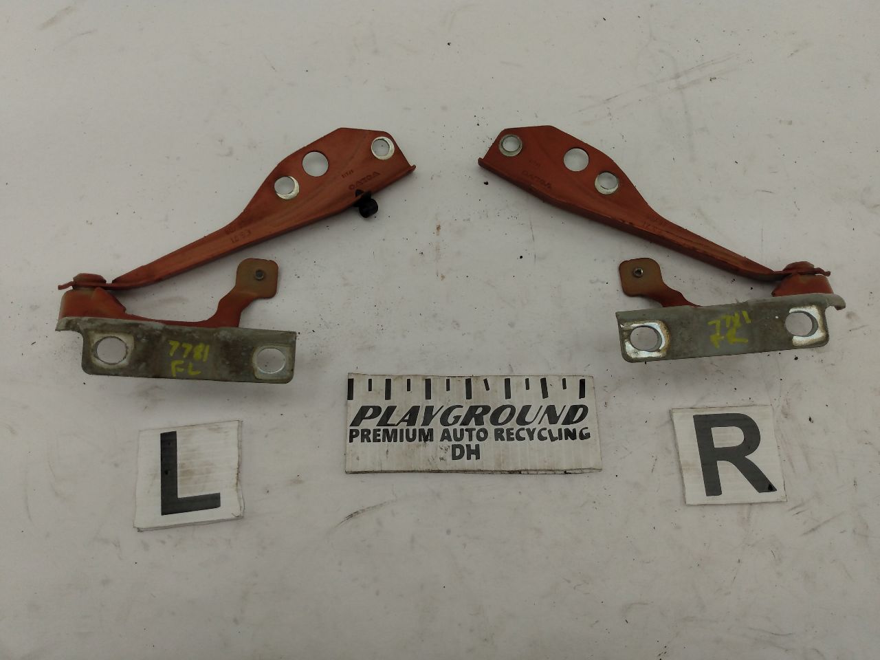 Volvo C30 Hood Hinge Set