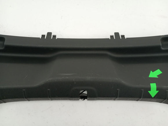 Volvo C30 Trunk Sill Trim Panel