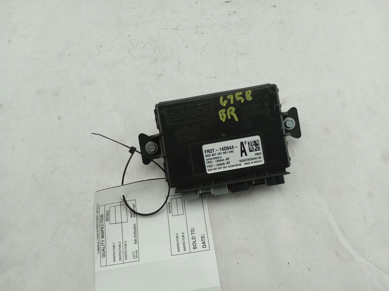 Ford Mustang Lighting Control Module