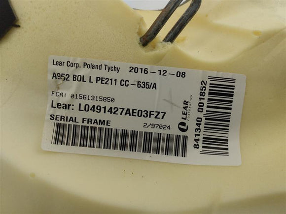 Alfa Romeo Giulia Rear Left Seat Bolster Trim 
01561315850