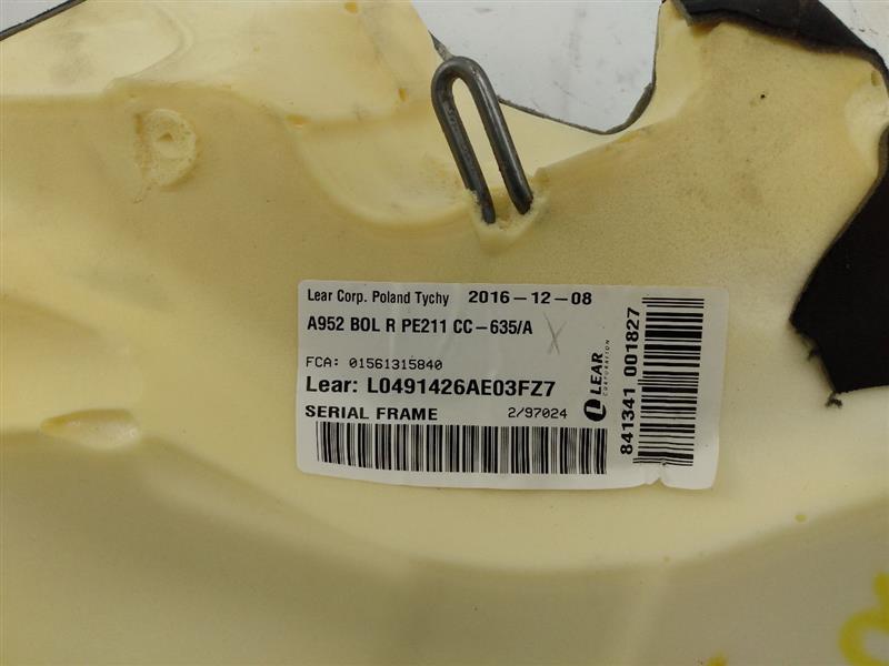 Alfa Romeo Giulia Rear Right Seat Bolster Trim 
01561315840