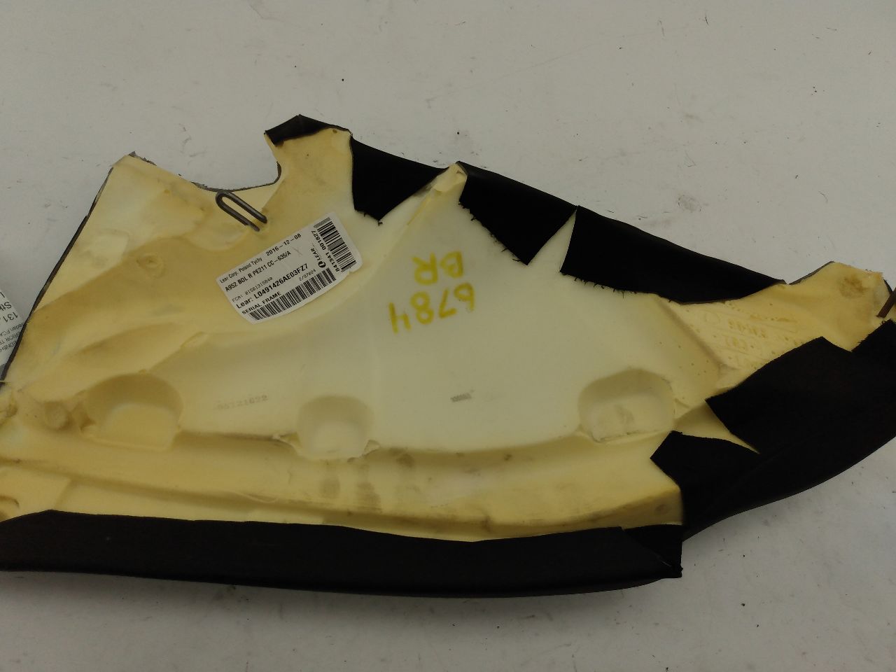 Alfa Romeo Giulia Rear Right Seat Bolster Trim 
01561315840