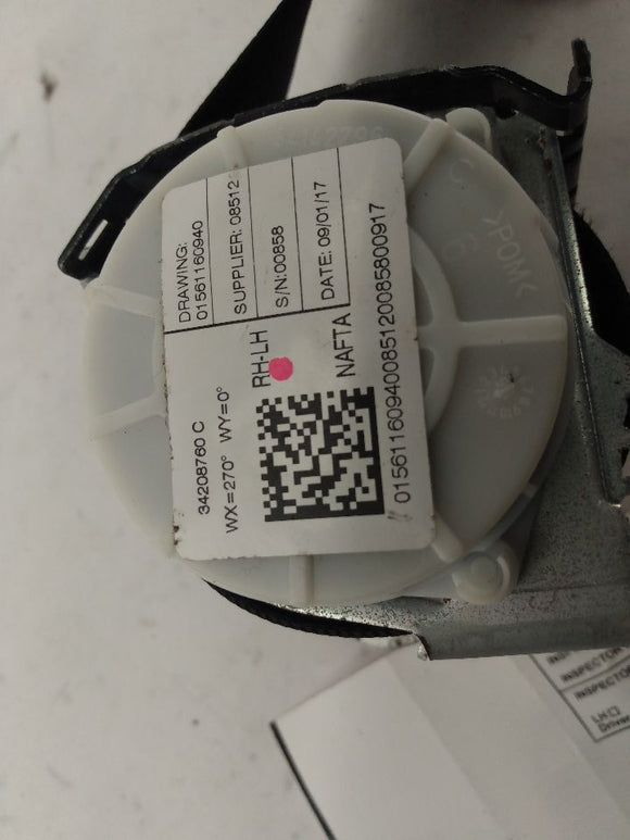 Alfa Romeo Giulia Rear Right Seat Belt Retractor