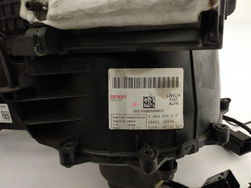 Alfa Romeo Giulia Heater Core Blower Assembly 00505374790