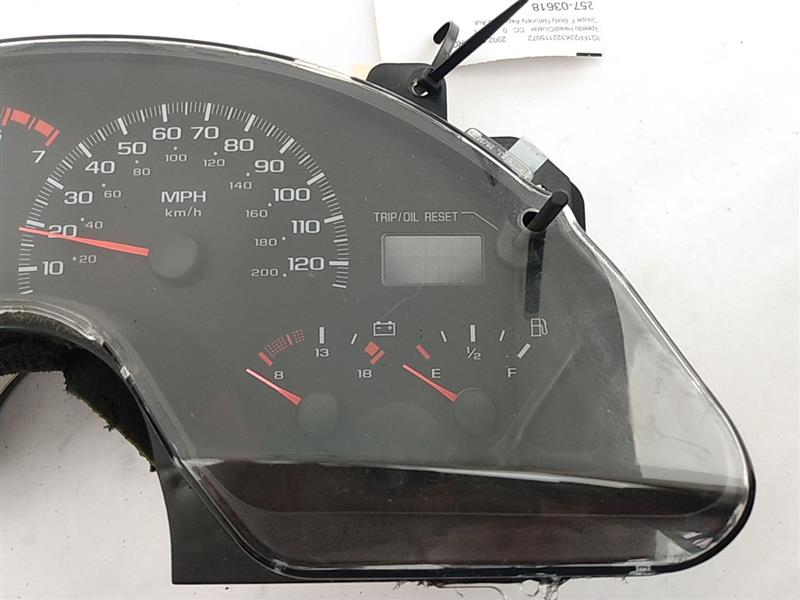 Chevrolet Camaro Speedometer Instrument Cluster