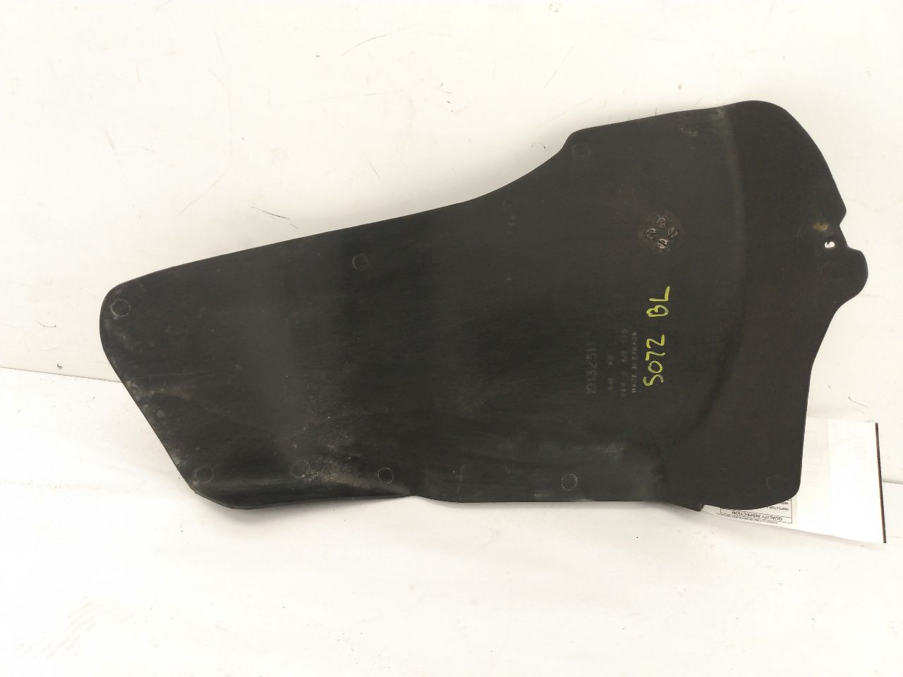 Chevrolet Camaro Rear Left Wheel Splash Shield