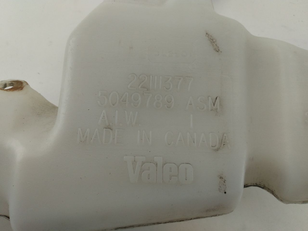 Chevrolet Camaro Windshield Washer Fluid Reservoir