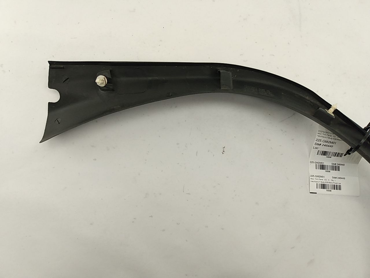 Pontiac Firebird Rear Left Trunk Window Trim